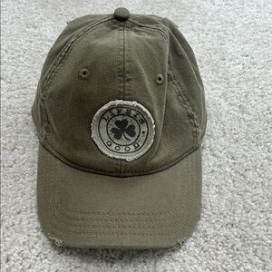 NWOT Life Is Good Baseball Cap, army green, fits all sizes